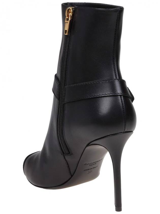 Balmain Calf Leather Ankle Boot - BALMAIN - BALAAN 4