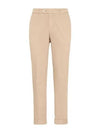 Tapered Chino Cotton Straight Pants Beige - BRUNELLO CUCINELLI - BALAAN 2