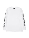 Ancient Logo Long Sleeve T-Shirt White - BLACKBLOND - BALAAN 2