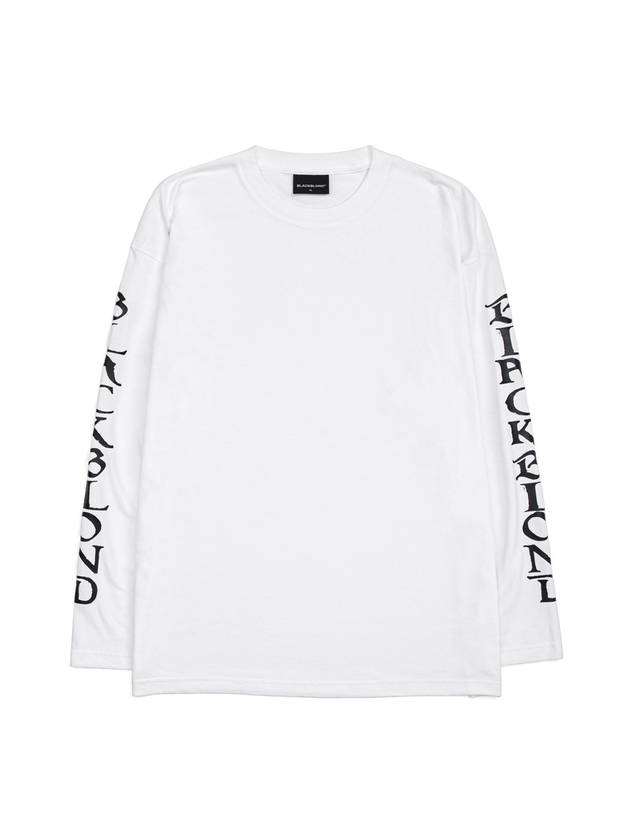 Ancient Logo Long Sleeve T-Shirt White - BLACKBLOND - BALAAN 2