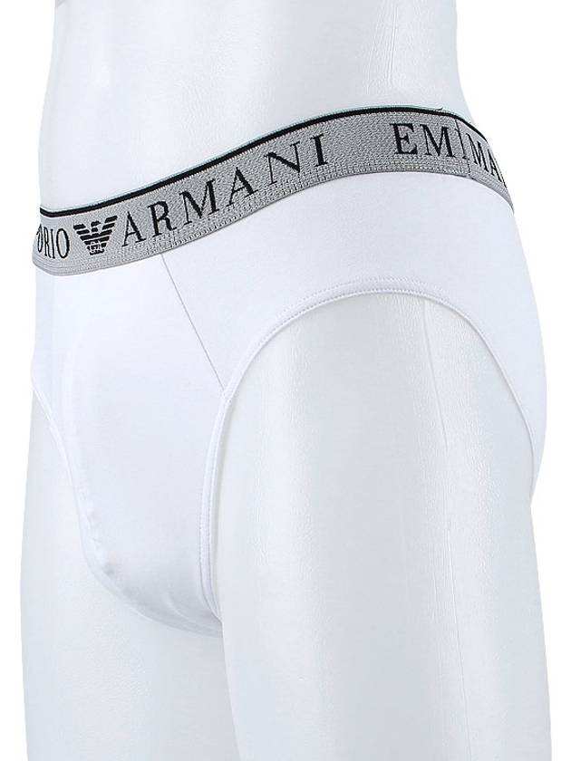 Men's Triangle Cotton Briefs 2 Pack - EMPORIO ARMANI - BALAAN 4