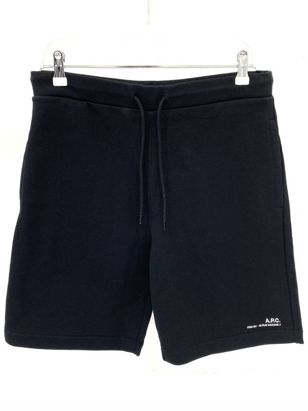 Item Logo Shorts Black - A.P.C. - BALAAN 2