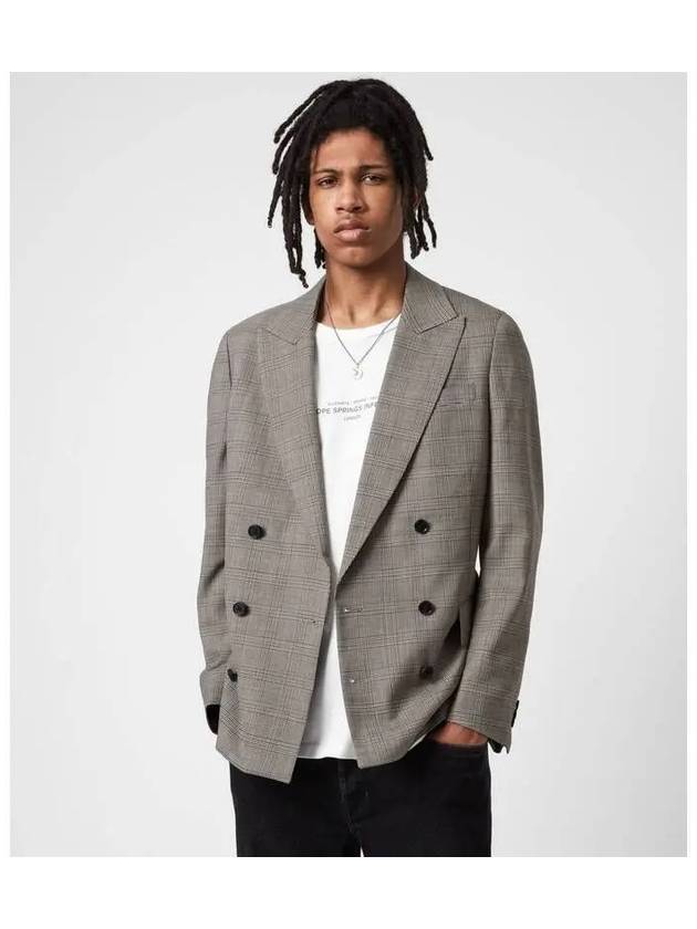 Gleb Blazer MJ059U 7 Gray - ALLSAINTS - BALAAN 1