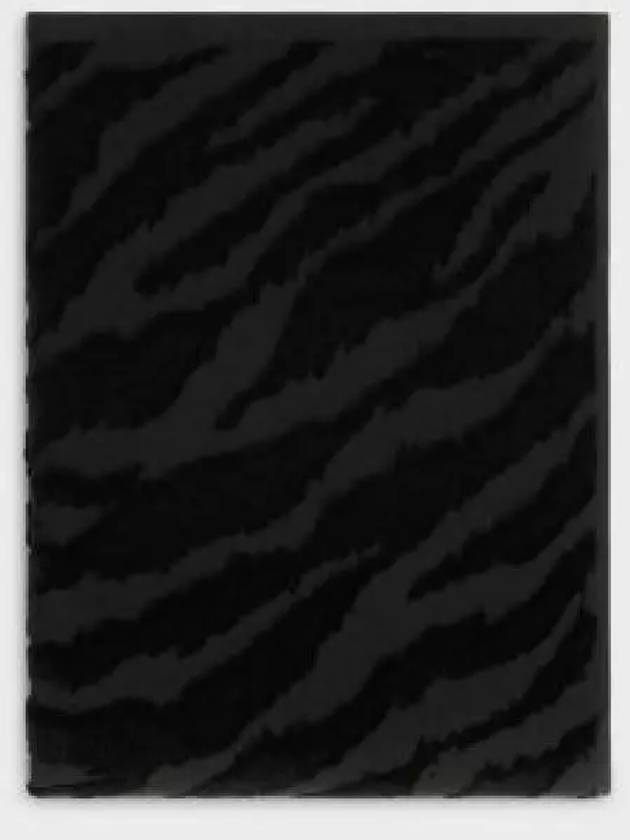 Logo Tiger Print Cotton Jacquard Beach Towel Black - CELINE - BALAAN 2