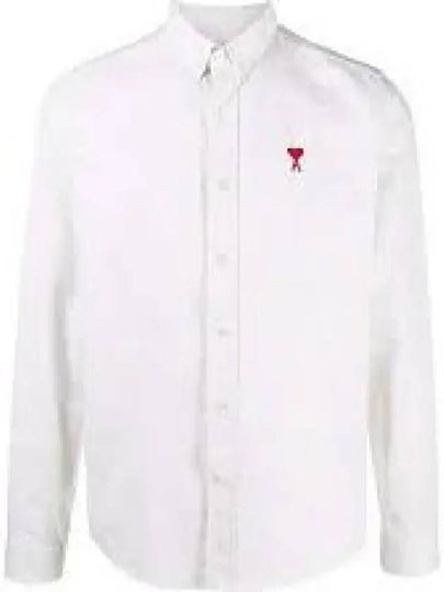 De Coeur Long Sleeve Shirt Ivory - AMI - BALAAN 2