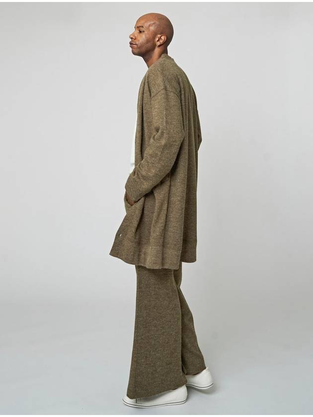 Muffler Long Cardigan Khaki - ATHPLATFORM - BALAAN 8