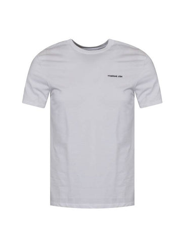 Lightning Bolt Short Sleeve T-Shirt White - NEIL BARRETT - BALAAN 1