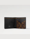 Multiple Half Wallet Brown Black - LOUIS VUITTON - BALAAN 5