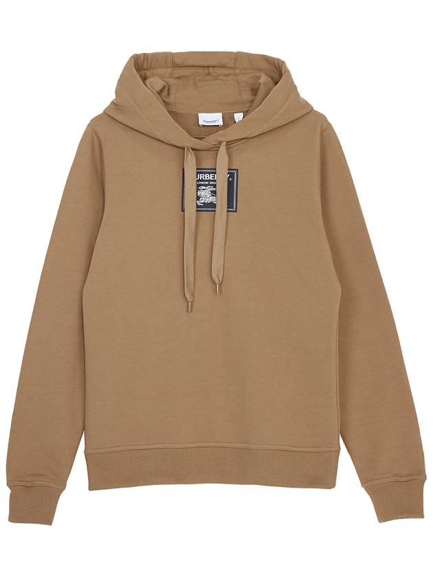 Women's Prosum Label Cotton Hoodie Camel - BURBERRY - BALAAN 2