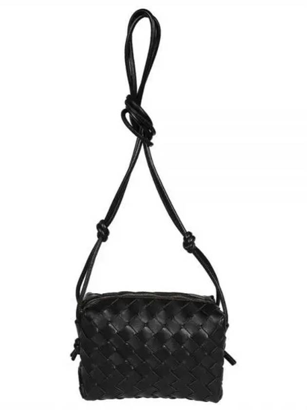 Loop Camera Mini Cross Bag Black - BOTTEGA VENETA - BALAAN 2