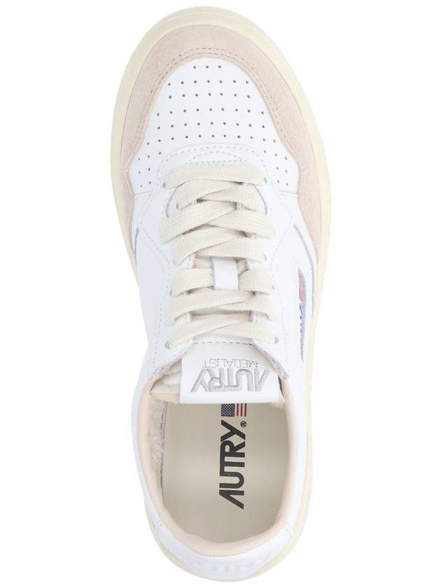 Medalist Goatskin Low Top Sneakers White - AUTRY - BALAAN 6