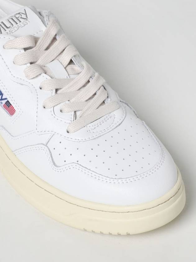 Medalist Leather Low Top Sneakers White - AUTRY - BALAAN 5