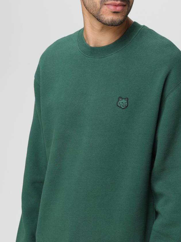 Maison Kitsun&eacute; sweatshirt in jersey with patch - MAISON KITSUNE - BALAAN 3