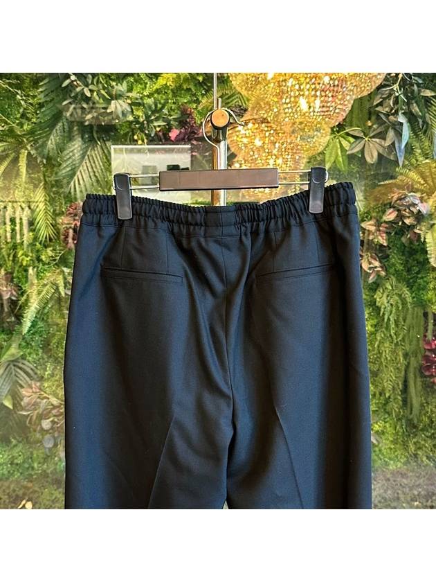 Side Pocket Banding Straight Pants Black - KITON - BALAAN 6