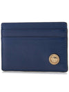 Circle Medusa Logo Two-tier Card Wallet Navy - VERSACE - BALAAN 3