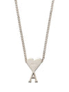 De Coeur Pendant Necklace Silver - AMI - BALAAN 2