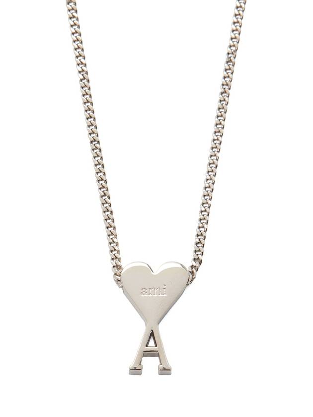 De Coeur Pendant Necklace Silver - AMI - BALAAN 2