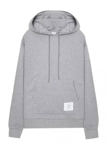 Center Back RWB Stripe Loopback Jersey Hoodie Men - THOM BROWNE - BALAAN 1