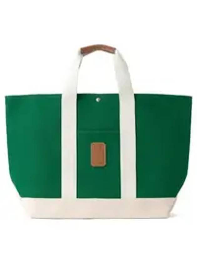 Tool XL Canvas Tote Bag Green - RUE DE VERNEUIL - BALAAN 1