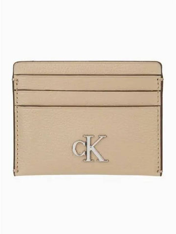 JEANS Women s CKJ Minimal Monogram Card Wallet 6CC 4K1067G PBF - CALVIN KLEIN - BALAAN 1