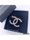 Women s Crystal CC Logo Brooch Silver ABA332 - CHANEL - BALAAN 4