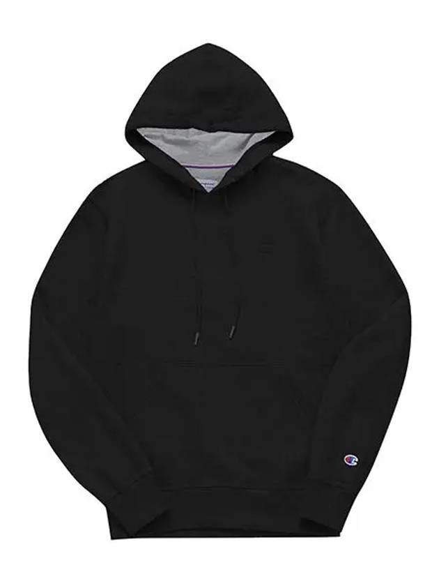 Powerblend C Logo Hoodie Black - CHAMPION - BALAAN 6