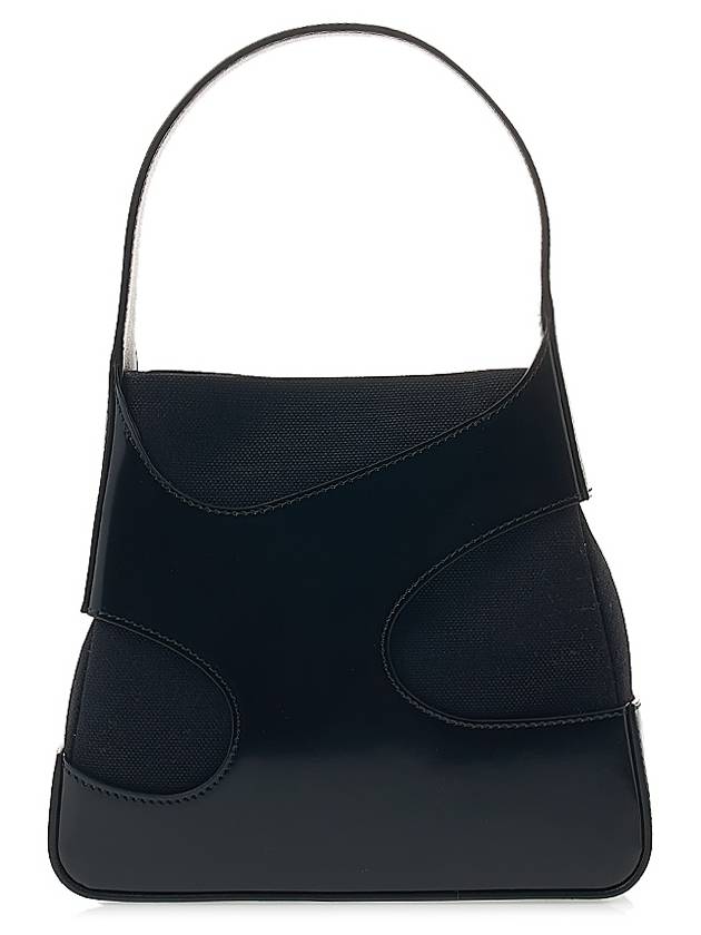 Cut-Out Detail Small Shoulder Bag Black - SALVATORE FERRAGAMO - BALAAN 4