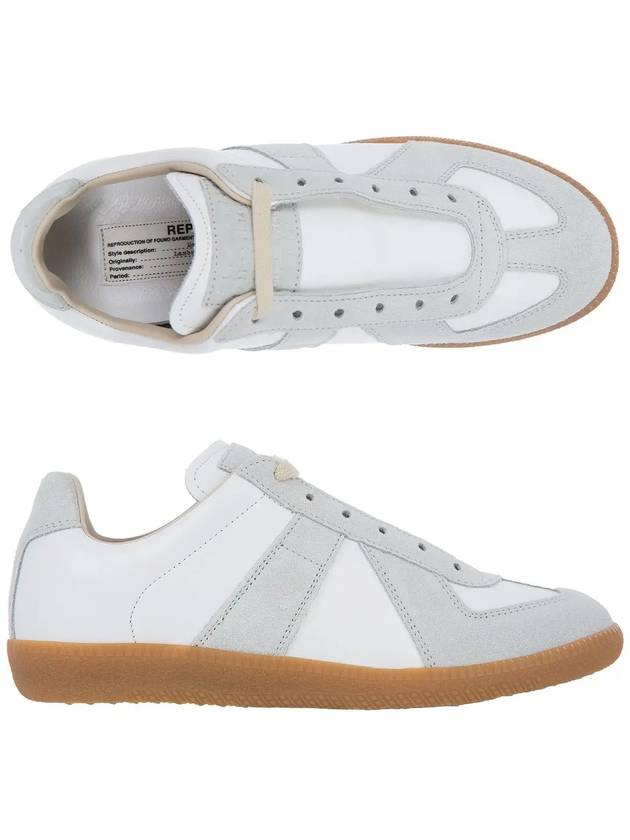 Replica Calfskin Low Top Sneakers White - MAISON MARGIELA - BALAAN 2