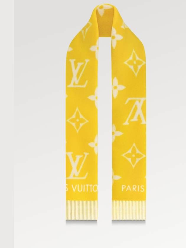 Women's Reykjavik Scarf Yellow - LOUIS VUITTON - BALAAN 4