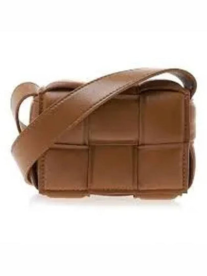 Candy Cassette Padded Mini Cross Bag Brown - BOTTEGA VENETA - BALAAN 2