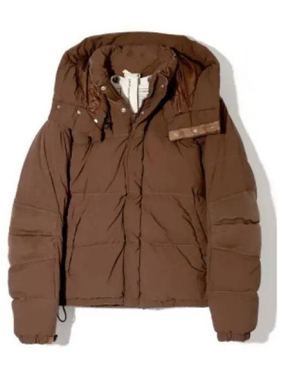 Aspen Combo Down Jacket Padded Brown - TEN C - BALAAN 2