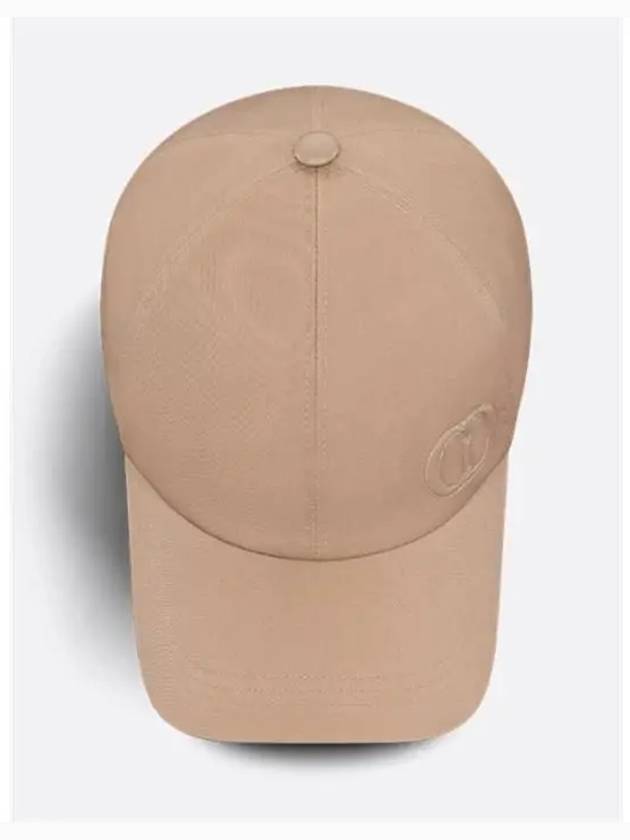 Gabardine CD Icon Ball Cap Beige - DIOR - BALAAN 4