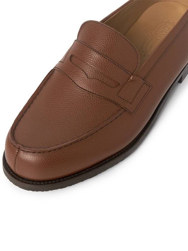 Leather Loafers Brown - J.M. WESTON - BALAAN 8