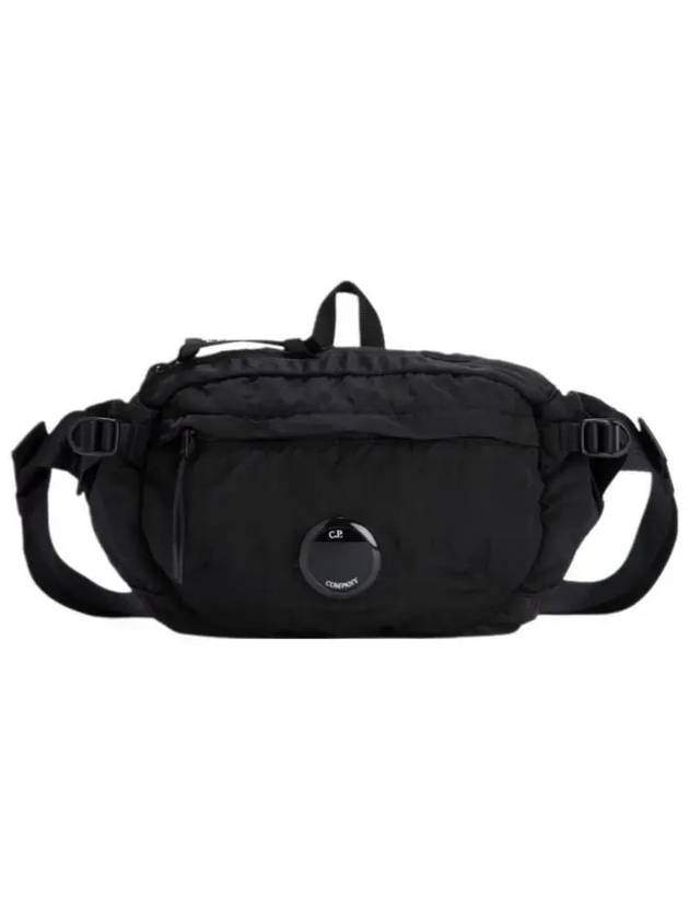 Nylon Cross Bag Black - CP COMPANY - BALAAN 2