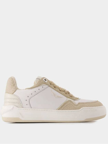 Wings Sneakers - Zadig & Voltaire - Leather - White - ZADIG & VOLTAIRE - BALAAN 1