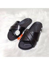 Infra Nappa Leather Slippers Noir - HERMES - BALAAN 2