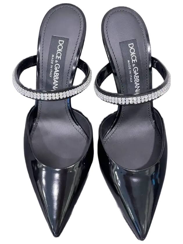 Crystal Mule Heel Black - DOLCE&GABBANA - BALAAN 4