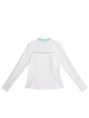 Women's Faye Mid Layer Jacket White - J.LINDEBERG - BALAAN 3