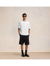 Small Heart Logo Boxy Fit Short Sleeve T-Shirt White - AMI - BALAAN 3