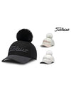 Women’s Pom Pom Wool Cap WOMEN’S POM POM WOOL CAP Golf Hat TH21WPWCK 3COLORS For Women - TITLEIST - BALAAN 5