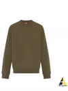 Men's Logo Embroidery Sweatshirt Green - DIESEL - BALAAN 2