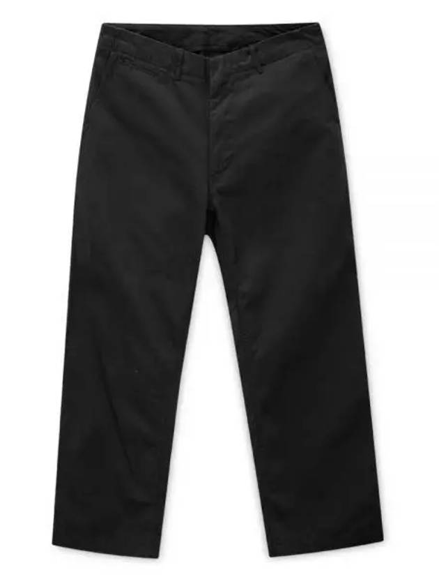 Chino Straight Pants Black - NANAMICA - BALAAN 2