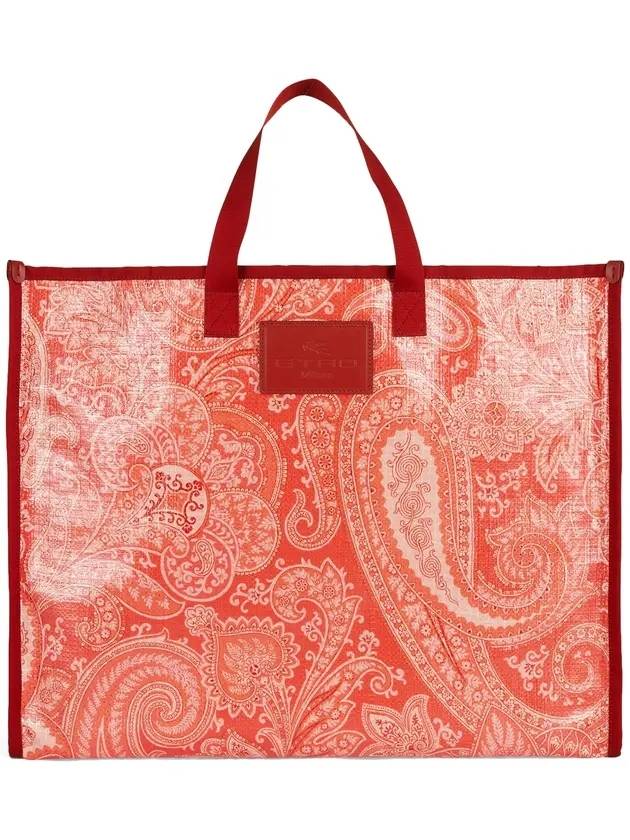 Peasley Large Tote Bag Red - ETRO - BALAAN 1