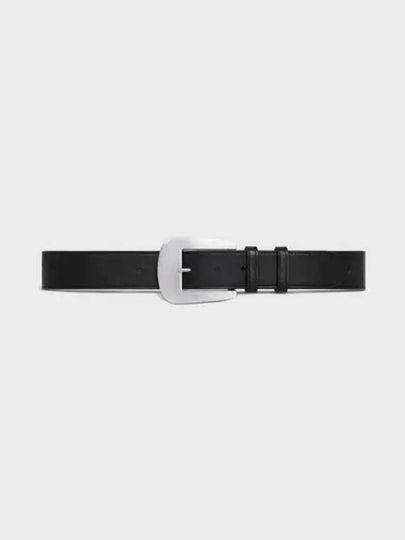 Vintage Calfskin Large Marco Belt Black - CELINE - BALAAN 2