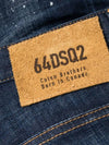 Back Logo Patch Skater Jeans Navy - DSQUARED2 - BALAAN 8