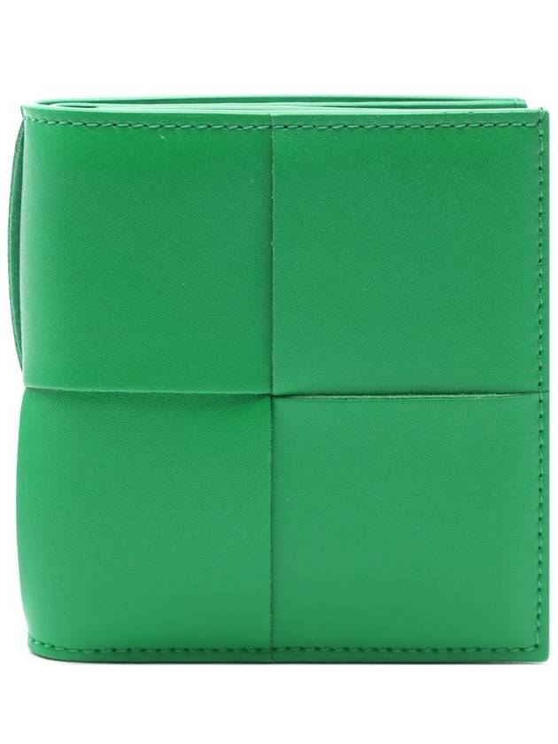 Slim Folder Half Wallet Green - BOTTEGA VENETA - BALAAN 3