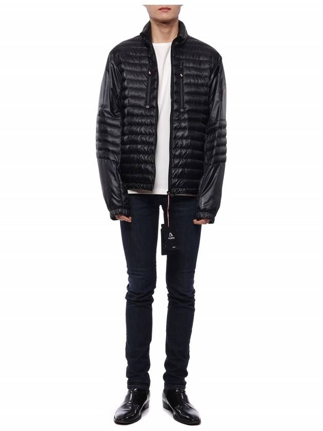 Althaus Grenoble Logo Down Padding Black - MONCLER - BALAAN 4