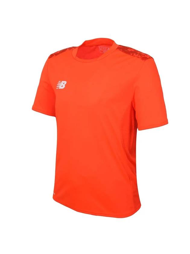 Tech Training SS Jersey Sport Short Sleeve T-Shirt Orange - NEW BALANCE - BALAAN 2