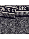 Logo Gloves Grey - DIOR - BALAAN 4