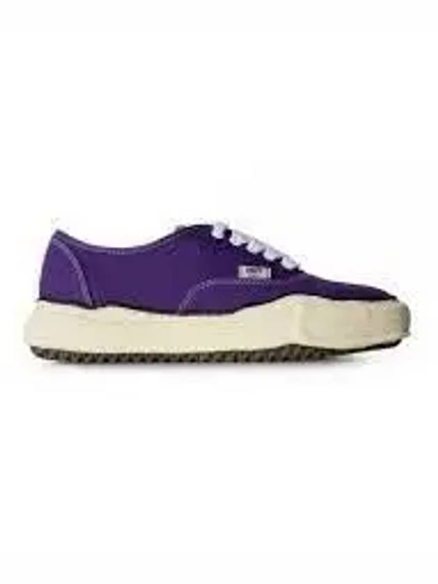 Baker OG Sole OD Canvas Low-top Sneakers Purple - MIHARA YASUHIRO - BALAAN 2